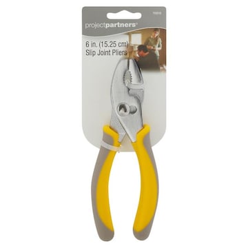 Project Partners 6 Inch Slip Joint Pliers, Metal