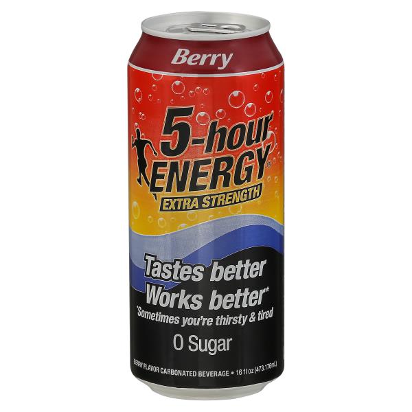 5Hour Energy Energy Drink, Berry, Extra Strength Publix Super Markets