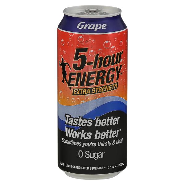 5Hour Energy Energy Drink, Extra Strength, Grape Publix Super Markets