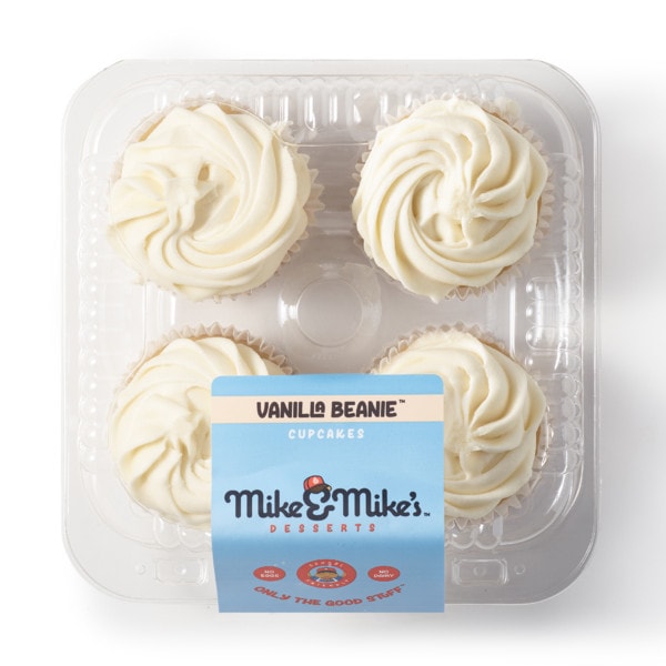 Mike & Mike's Vanilla Cupcakes 4ct Publix Super Markets