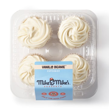 Mike & Mike's Vanilla Cupcakes 4ct