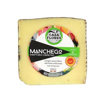 Casa Flores MANCHEGO, AGED 6 MONTH WEDGE CASA FLORES 5.3 OZ