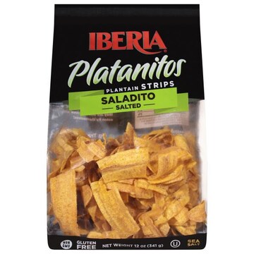 Iberia Plantain Strips, Platanitos, Salted