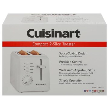 Cuisinart Toaster, 2-Slice, Compact