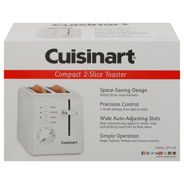 Cuisinart Cpt 122 Cuisinart Slice Toaster White Cuisinart CPT122