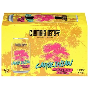 Columbia Craft Blonde Ale Carolinian Beer