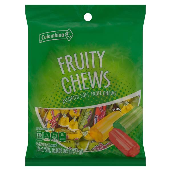 Colombina Fruity Chews, Soft, Assorted | Publix Super Markets