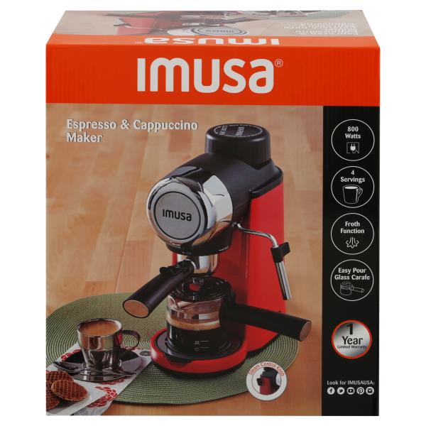 Imusa Espresso & Cappuccino Maker Publix Super Markets