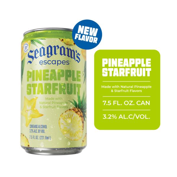 Seagram's Escapes Malt Beverage, Peach Bellini Publix Super Markets