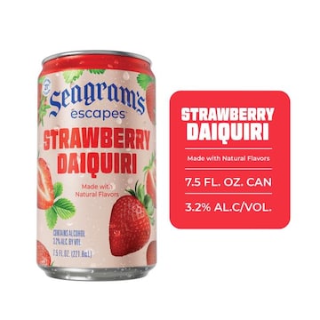 Seagram's Escapes Malt Beverage, Premium, Strawberry Daiquiri