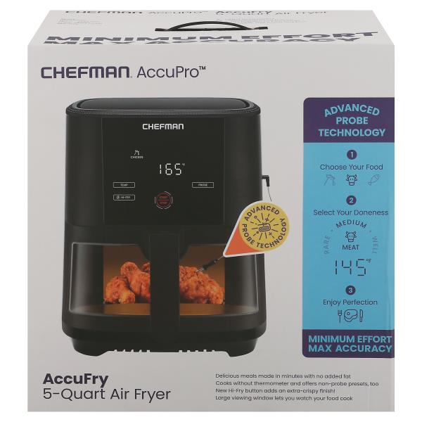 Chefman AccuPro Air Fryer, 5Quart, AccuFry Publix Super Markets