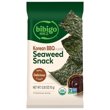 Bibigo Seaweed Snack, Korean BBQ Flavor