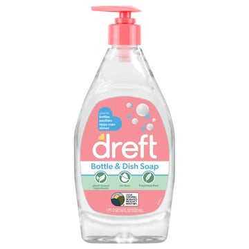 Dreft Fragrance Free Bottle & Dish Soap