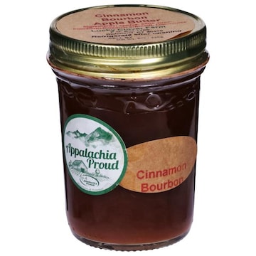Appalachia Proud Apple Butter, Cinnamon Bourbon