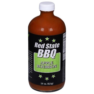Red State BBQ BBQ Sauce, Apple Bourbon
