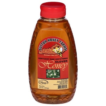 Sutton Honey Farms Honey, Clover, Kentucky Raw Unfiltered
