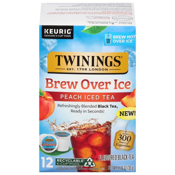 Twinings Iced Tea, Peach, K-Cup Pods | Publix Super Markets