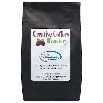 Creative Coffees Roastery Coffee, Ground, Kentucky Bourbon