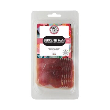 Casa Flores SERRANO, JAMON SLICED CASA FLORES 3 OZ