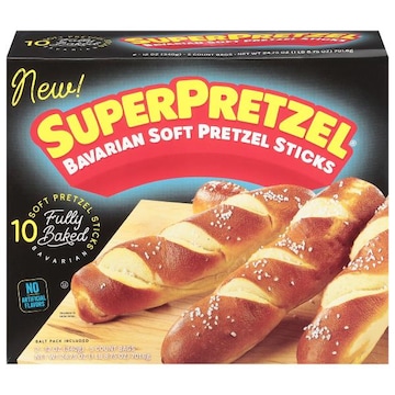 SUPERPRETZEL® Pretzel Sticks, Bavarian, Soft