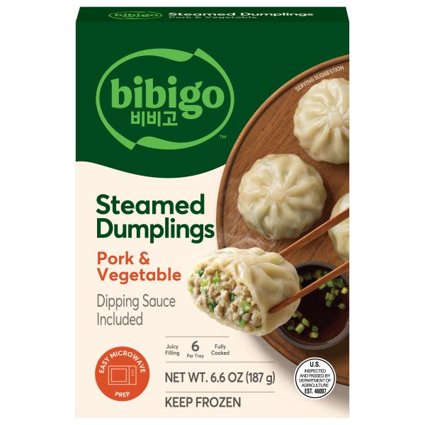 Bibigo Dumplings, Pork & Vegetable, Steamed Publix Super Markets