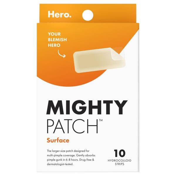 Hero Mighty Patch Surface Hydrocolloid Strips | Publix Super Markets