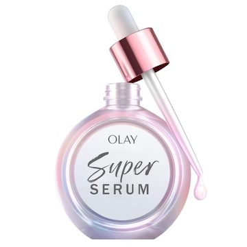 Olay Serums Super Serum - Niacinamide, Vitamin C & E, Collagen Peptide, AHA - 5-in-1 Skin Care Benefits for Face - Healthy Glow, Brightening, Hydrating, Smoothing