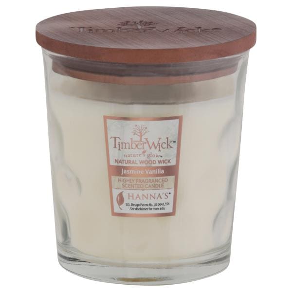 TimberWick Nature's Glow Scented Candle, Jasmine Vanilla, Highly Fragranced Publix Super Markets