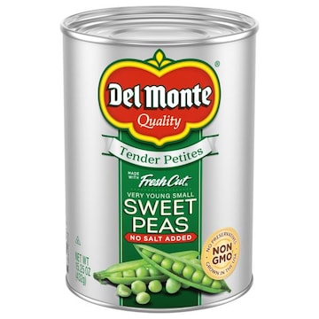 Del Monte Fresh Cut Tender Petites No Salt Added Sweet Peas