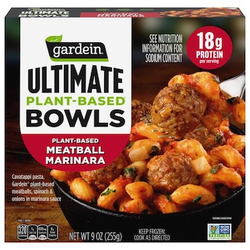 Gardein Bowls, Meatball Marinara, Plant-Based, Ultimate