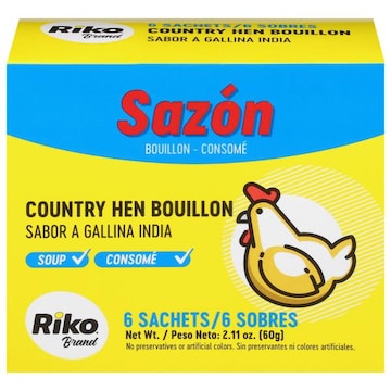 Sazon Country Hen Bouillon