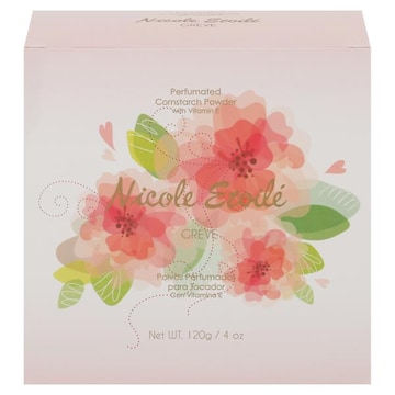 Nicole Etoile Cornstarch Powder, Perfumated, Greve