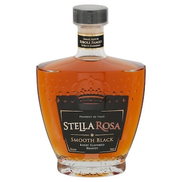 Stella Rosa Brandy, Berry Flavored, Smooth Black