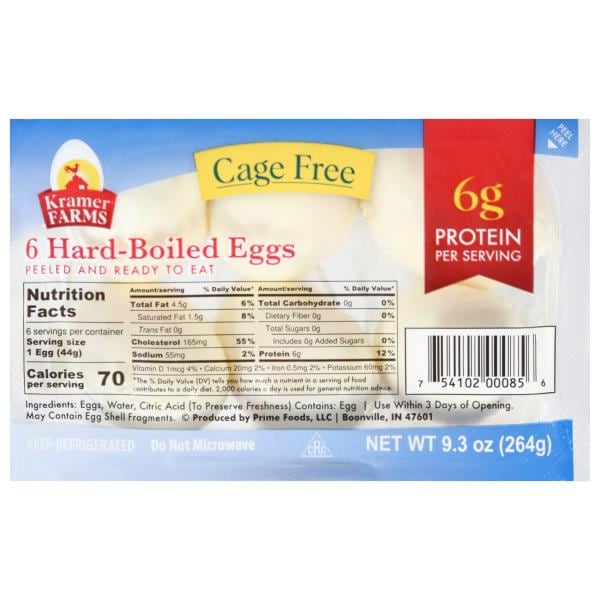 Kramer Farms Hard-Boiled Eggs | Publix Super Markets