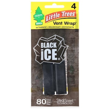 Little Trees Vent Wrap Black Ice Air Freshener