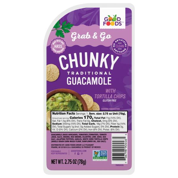 Good Foods Guacamole, Chunky, Traditional Publix Super Markets