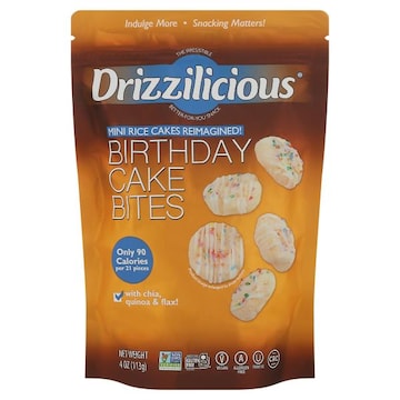 Drizzilicious Bites, Birthday Cake