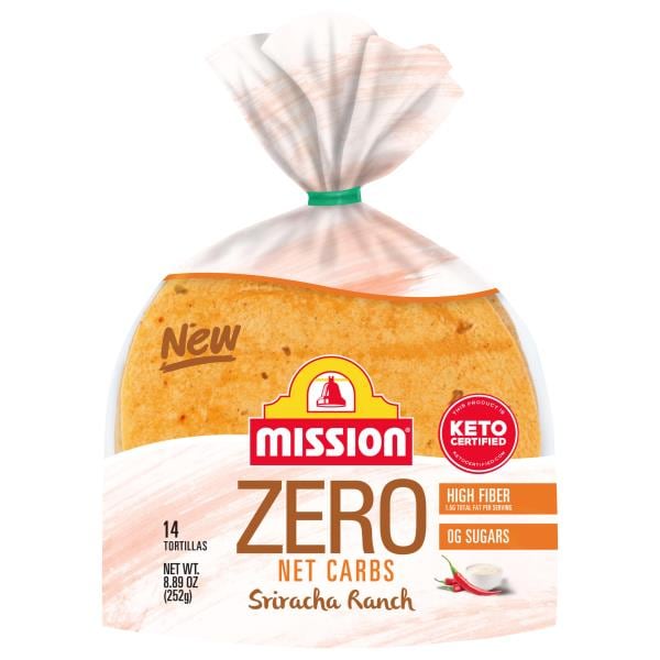 Mission Tortillas, Zero Net Carbs, Sriracha Ranch Publix Super Markets