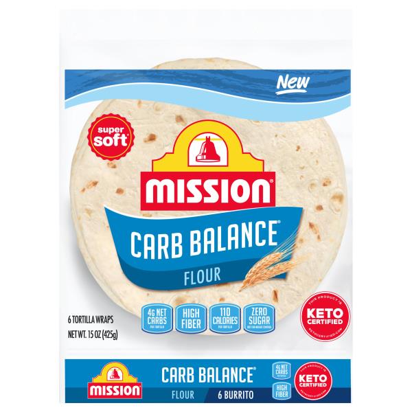 Mission Carb Balance Tortilla Wraps, Flour, Super Soft Publix Super