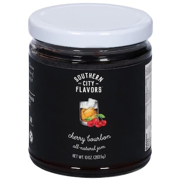 Southern City Flavors Jam, All-Natural, Cherry Bourbon