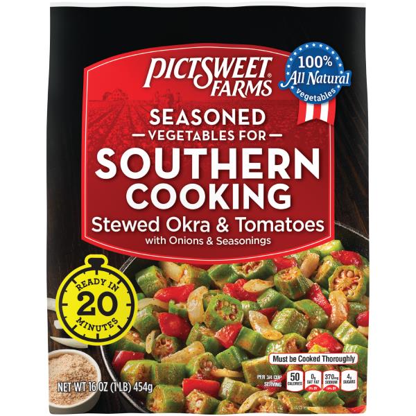 Pictsweet Farms Seasoned Vegetables for Southern Cooking Stewed Okra