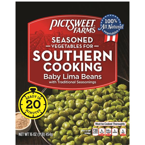 Pictsweet Farms Seasoned Vegetables for Southern Cooking Baby Lima