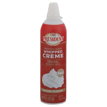 President Whipped Cream, Original Madagascar Vanilla, French-Style Gourmet