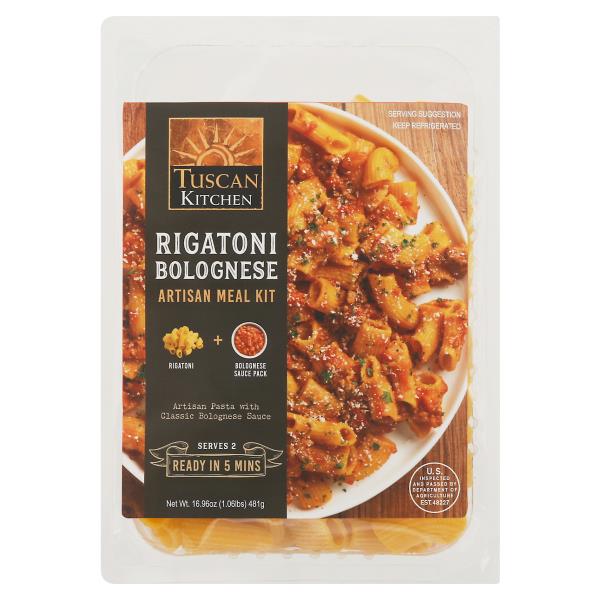 Tuscan Kitchen Meal Kit, Artisan, Rigatoni Bolognese Publix Super Markets