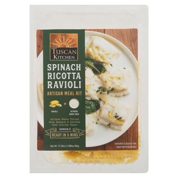 Tuscan Kitchen Meal Kit Spinach Ricotta Ravioli Artisan Publix   294350 600x600 A 