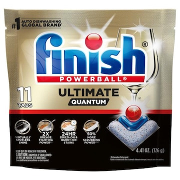 Finish Powerball Tabs Ultimate Quantum Dishwasher Detergent