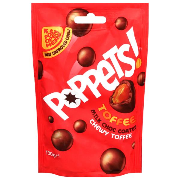 Poppets! Chewy Toffee, Milk Choc Coated Publix Super Markets
