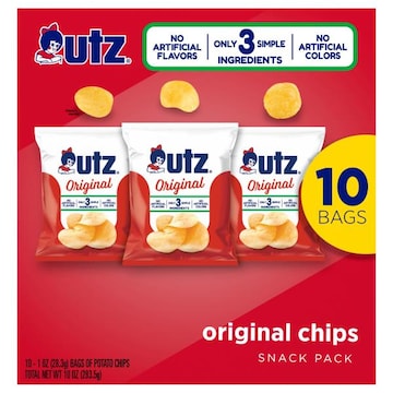 Utz Ripples Chips Snack Pack