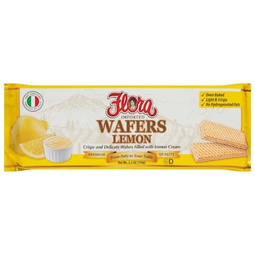 Flora Wafers, Lemon