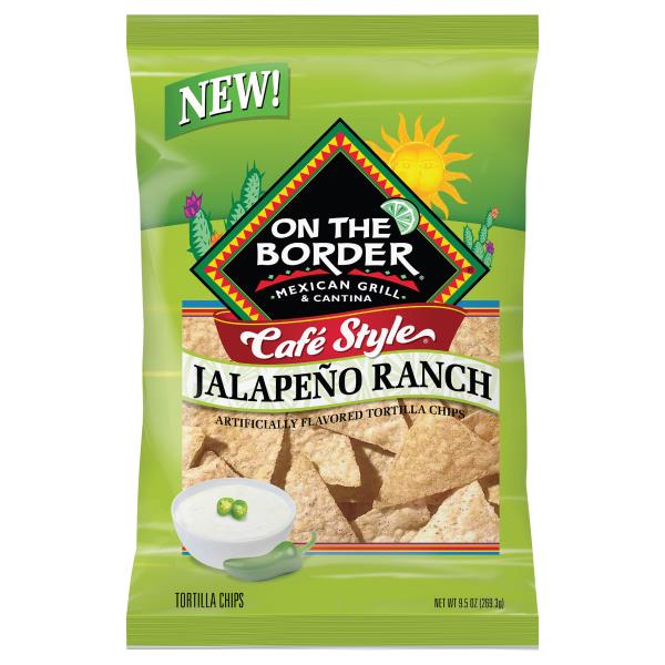On the Border Tortilla Chips, Jalapeno Ranch, Cafe Style | Publix